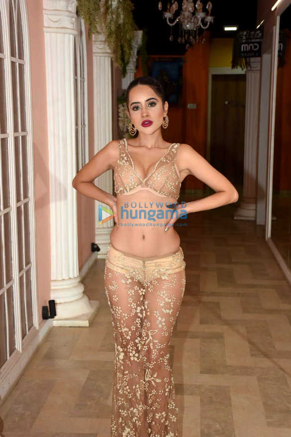photos uorfi javed snapped promoting her upcoming song at mad studios 1