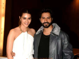 Photos: Varun Dhawan and Kriti Sanon promote Bhediya in Mumbai