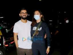Photos: Virat Kohli, Anushka Sharma and Rashmika Mandanna snapped at the airport