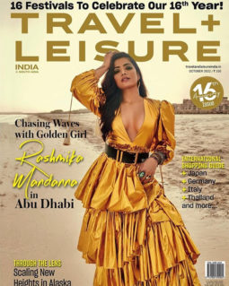 Rashmika Mandanna On The Covers Of Travel + Leisure
