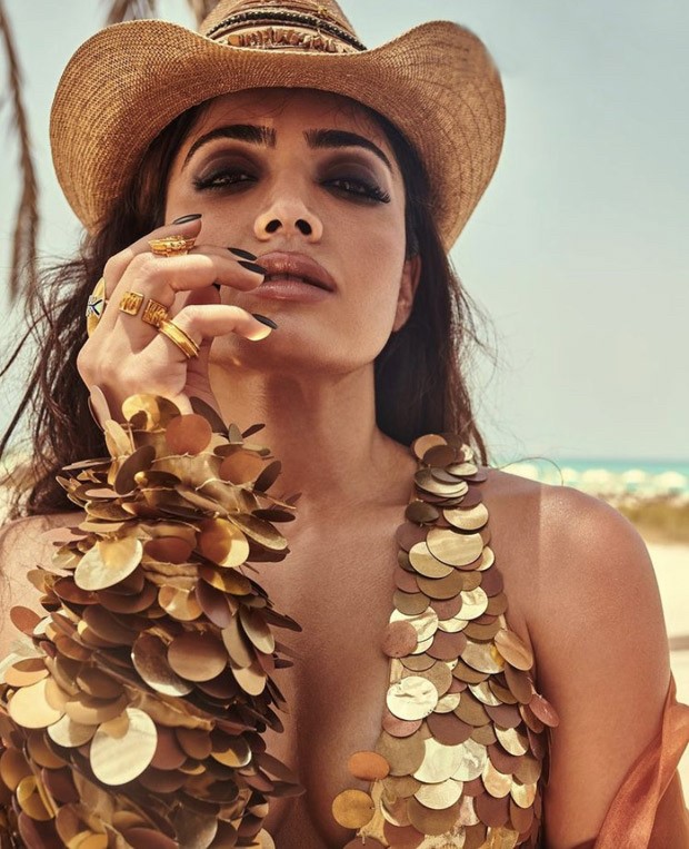 Rashmika Mandanna is the ‘golden girl' as she adorns the cover of Travel+ Leisure magazine while wearing a gold sequin monokini Rashmika Mandanna is the ‘golden girl' as she adorns the cover of Travel+ Leisure magazine while wearing a gold sequin monokini