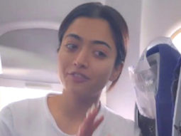 Rashmika Mandanna shares BTS video of doing makeup in flight
