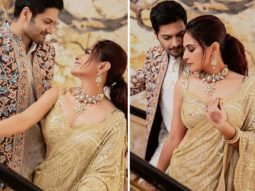 Richa Chadha and Ali Fazal look regal in custom Kresha Bajaj and Abu Jani and Sandeep Khosla attire as they host their Delhi cocktail and reception