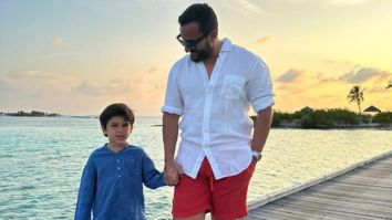 Saif Ali Khan sets new ‘dad goals’ with son Taimur Ali Khan in Maldives