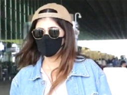 Sanjana Sanghi walks in style as she gets clicked at the airport