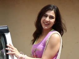 Sara Ali Khan snapped post workout session