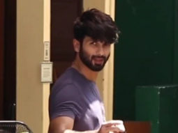 Shahid Kapoor snapped enjoying a bike ride