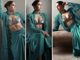 Sharvari Wagh’s green three-piece embroidered ensemble for The 67th Parle Filmfare Awards South 2022 will ensure you’re the most stylish wedding guest ever