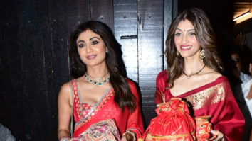 Shilpa Shetty shares a video of celebrating Karva Chauth with the Bollywood wives