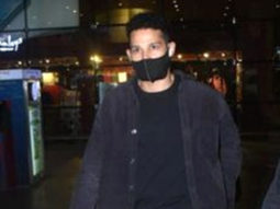 Siddhant Chaturvedi smiles for paps at the airport