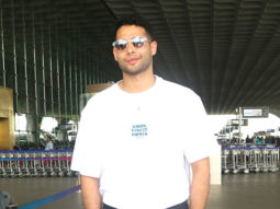 Siddhant Chaturvedi smiles for paps at the airport