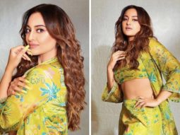 Sonakshi Sinha embraces the floral trend in Anita Dongre outfit worth Rs. 35K
