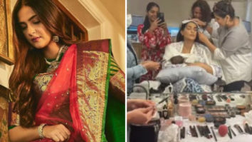 Sonam Kapoor breastfeeds her son Vayu Kapoor Ahuja as she gets ready for Karva Chauth; Anand Ahuja praises her