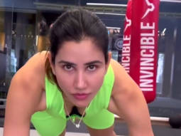Sonnalli Seygall shows off her flexibility skills