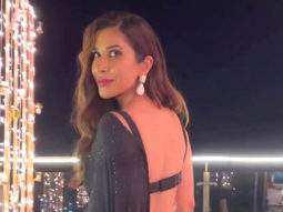 Sophie Choudry slays in a gorgeous backless saree