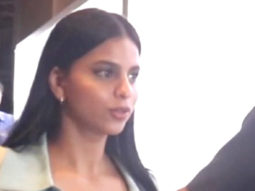 Suhana Khan rocks the airport chic look