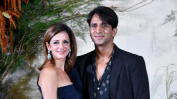 Sussanne Khan and Arslan Goni arrive together for Richa-Ali’s reception