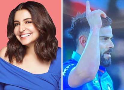 Anushka Sharma has the cutest reaction to husband Virat Kohli's