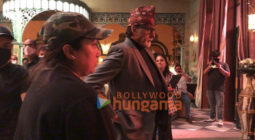 On the sets of the movie Uunchai