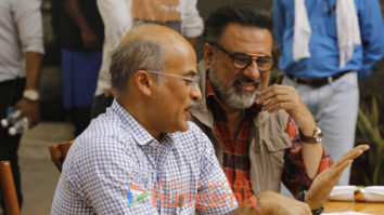 On the sets of the movie Uunchai