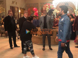 On the sets of the movie Uunchai