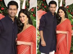 Vicky Kaushal in Kunal Rawal and Katrina Kaif in Anita Dongre are showing how to be perfectly ready for the festive season