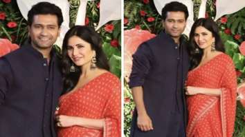 Vicky Kaushal in Kunal Rawal and Katrina Kaif in Anita Dongre are showing how to be perfectly ready for the festive season
