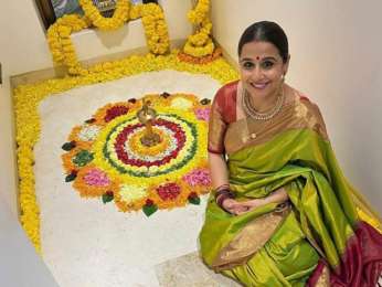 Vidya Balan pioneers the spirit of Diwali in gorgeous Kanjeevaram saree: see pics Vidya Balan pioneers the spirit of Diwali in gorgeous Kanjeevaram saree: see pics