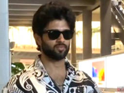 Vijay Deverakonda snapped at the airport in a cool shirt