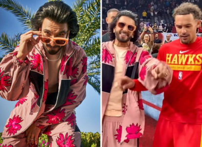 Ranveer Singh Teaches 'Tattad Tattad' Dance to NBA Star Giannis  Antetokounmpo (Watch Video)