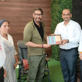 Ajay Devgn expressed ‘gratitude’ as the Mumbai Postal Region gifts him a special stamp on Philately Day