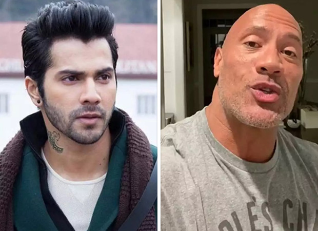 Bhediya actor Varun Dhawan's admiration for 'The Rock' went back many years, this video is proof