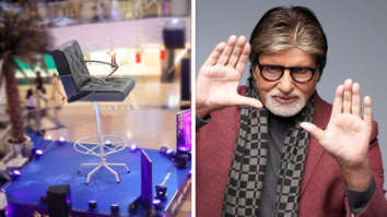 Kaun Banega Crorepati Season 14 installs a larger-than-life model of the hotseat in a Mumbai mall; host Amitabh Bachchan shares thoughts