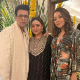 Gauri Khan poses with Karan Johar and Rani Mukerji at Diwali bash; see pic 