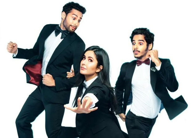 ‘Fringini’ Katrina Kaif gets a massage from PhoneBhoot co-stars Siddhant Chaturvedi and Ishaan Khatter; shares a hilarious BTS video, watch