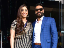 Ajay Devgn and Tabu get clicked on Jhalak Dikhhla Jaa sets