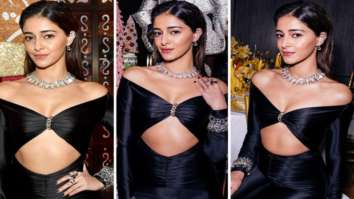 Ananya Panday makes a glam statement in feisty black cut-out catsuit for Swaroski open wonder dinner in New York