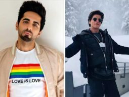 Ayushmann Khurrana recreating the iconic Shah Rukh Khan pose outside Mannat is winning hearts on the internet