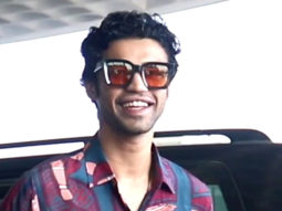 Babil Khan flashes his cute smile for paps at the airport