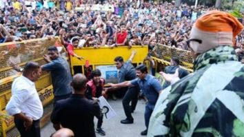 Young Amitabh Bachchan fan breaks security barrier to meet and greet him; gets emotional