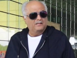 Boney Kapoor gets clicked by paps at the airport