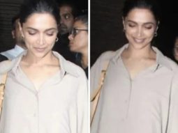 Deepika Padukone offers date night style tips while wearing a beige coordinated outfit and Louis Vuitton heels