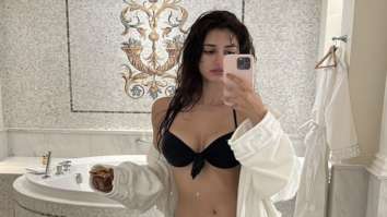 Disha Patani’s stunning mirror selfie in a black bikini will make your heart skip a beat