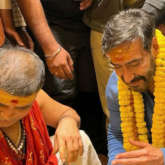 Drishyam 2 star Ajay Devgn offers prayers at Kashi Vishwanath Temple in Varanasi