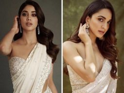 Fashion face off: Janhvi Kapoor or Kiara Advani, who styled white saree with tube blouse better?