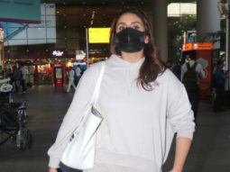 Huma Qureshi chooses comfort with style for her airport look