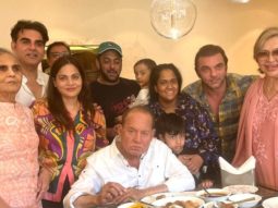 Inside veteran writer Salim Khan’s cosy birthday lunch with family, see pics