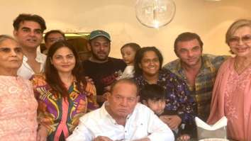 Inside veteran writer Salim Khan’s cosy birthday lunch with family, see pics