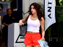 Janhvi Kapoor gets snapped outside her gym