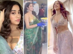 Janhvi Kapoor rocks a lilac lehenga while promoting Mili in Delhi; serves popcorn to audience at Delhi theatre